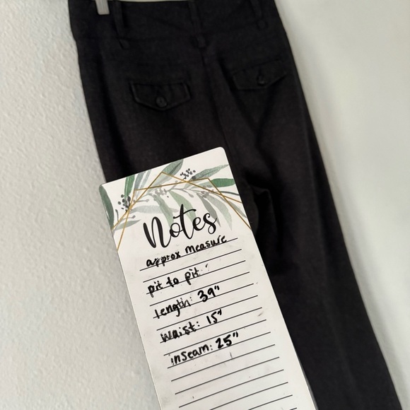 Apostrophe Retro Petite Dark Gray Black Speckled Knit Trousers 6 Petite Womens - Picture 14 of 16